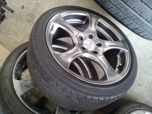 ขายล้อ benz ขอบ17 made in germany  5รู112