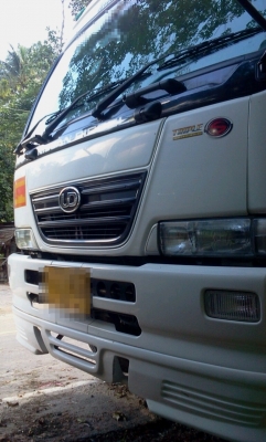 NISSAN DIESEL 6 ล้อหัวลาก พร้อมหางดั้ม สวยมากค่ะ เพียง 4x,xxx กม. ค่ะ