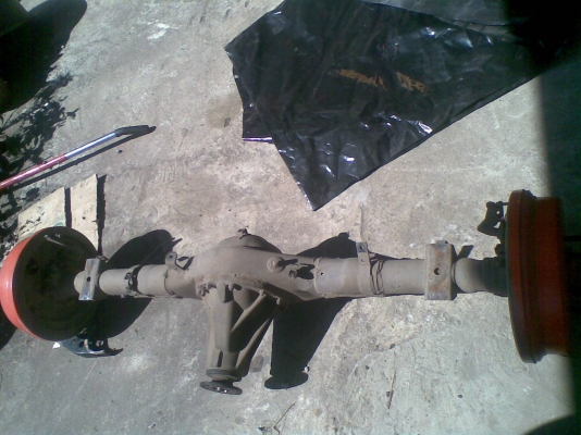 ขายเพลาท้ายโตโยต้าสปรอตไรเดอร์ทั้งชุด