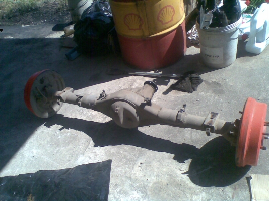 ขายเพลาท้ายโตโยต้าสปรอตไรเดอร์ทั้งชุด