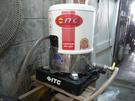 ขายปั้มน้ำ ITC(Hitachi) 100 W ถังสแตนเลสสภาพสวยมาก พร้อมใช้งาน รับประกันคุณภาพ ดูประวัติขายผมได้ครับ