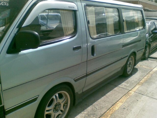 ขายรถตู้ toyota HIACE หัวจรวด ปี1996