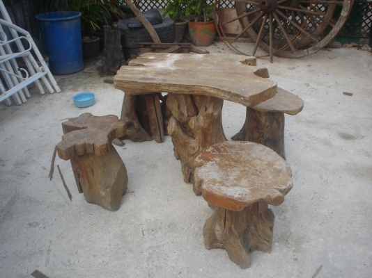 แก่นไม้สักทอง  คลาสิก  ประดับสวน  ประดับบ้าน  สวยทน