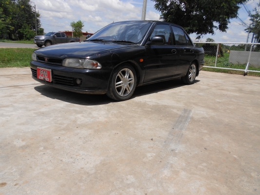 1993 MITSUBISHI, LANCER 1.5 GLXi โฉม E-CAR 92-96 สีดำ เกียร์ธรรมดา