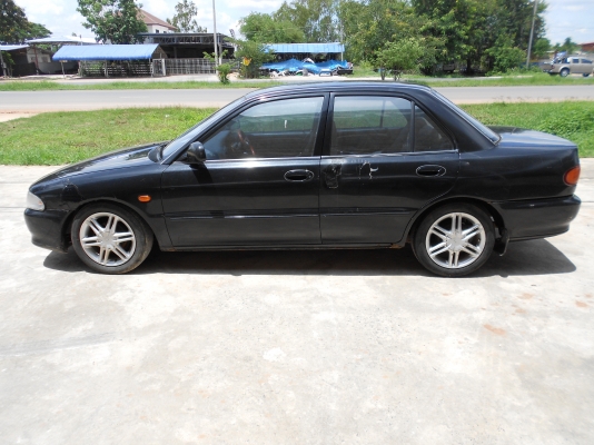 1993 MITSUBISHI, LANCER 1.5 GLXi โฉม E-CAR 92-96 สีดำ เกียร์ธรรมดา