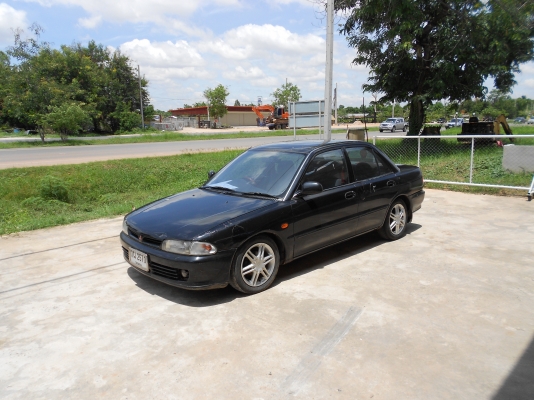 1993 MITSUBISHI, LANCER 1.5 GLXi โฉม E-CAR 92-96 สีดำ เกียร์ธรรมดา
