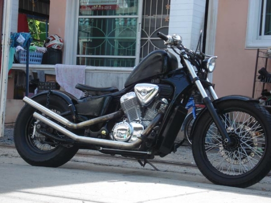 ((ลดกระหน่ำ))ขาย STEED 400 แต่ง OLD SCHOOL เก๋าจิ๊กโก๋ตัวพ่อ ขับหล่อเครื่องดีจัดคับ