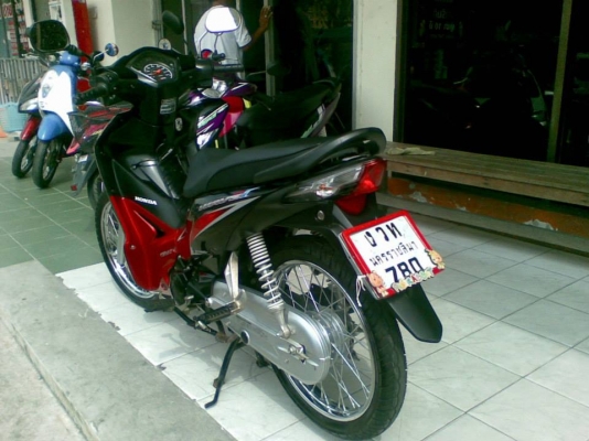 ขายถูก New Wave 110 i รุ่นใหม่ล่าสุด ปี 2554 รถสวยจริงนางฟ้าชัดๆ