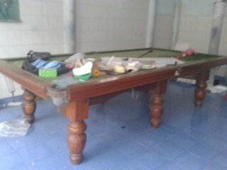 ขายโต๊ะสนุ๊ก5x10ตามสภาพ.เปลี่ยนผ้าก็O.Kแล้ว