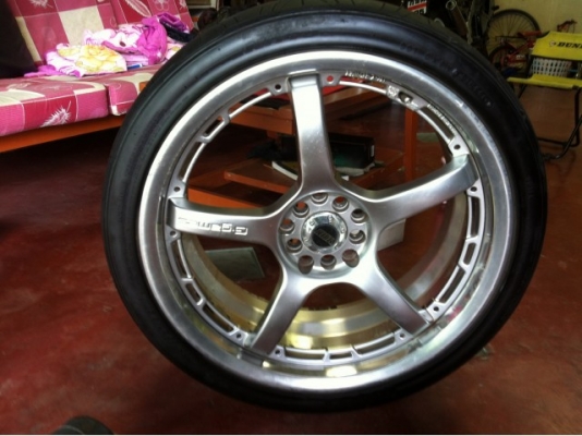 ล้อแท้พร้อมยาง4วง ขอบ19"8นิ้ว4วงet42. ยางปี10