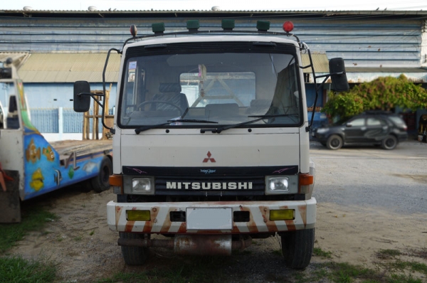 เทรเลอร์บรรทุกแมคโค  10 ล้อ 2 เพลา