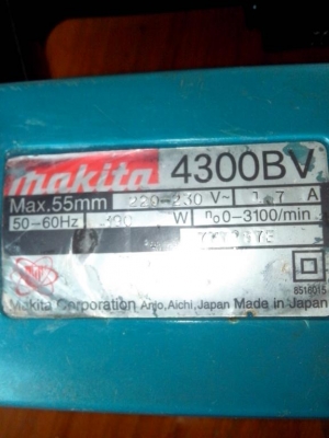 ขายเลื่อยจิ๊กซอว์ MAKITA 4300 BV มือสองราคา ขายเลื่อยจิ๊กซอว์ MAKITA 4300 BV มือสองราคา