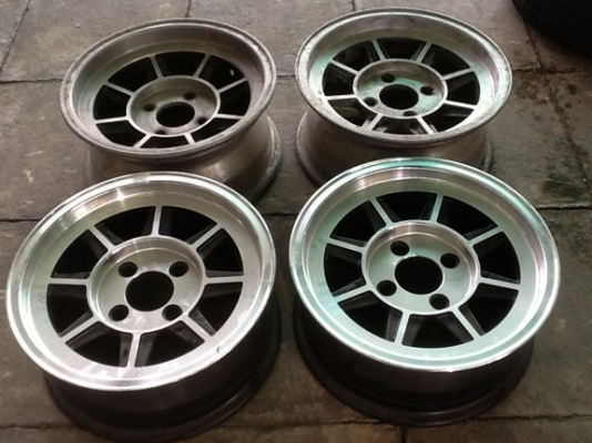 ขายล้อแท้"HAYASHI"  ขอบ14x114 หน้า6-หลัง6.5  ราคา16000 บาท