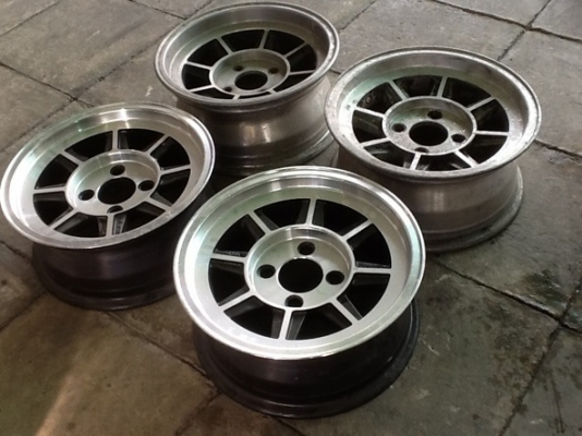 ขายล้อแท้"HAYASHI"  ขอบ14x114 หน้า6-หลัง6.5  ราคา16000 บาท