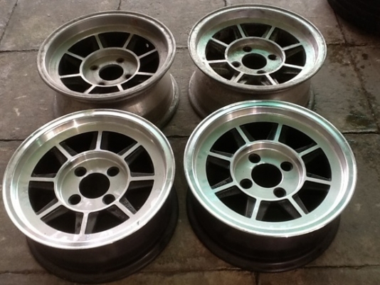 ขายล้อแท้"HAYASHI"  ขอบ14x114 หน้า6-หลัง6.5  ราคา16000 บาท