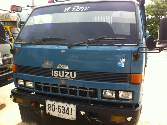 ISUZU NPR ดั้มดิน รถห้างแท้ เครื่อง 4BD1 115 แรงม้า ช่วงล่าง F แอร์เย็น เครื่องดี คัสซีสวย ทะเบียนพร้อมโอน