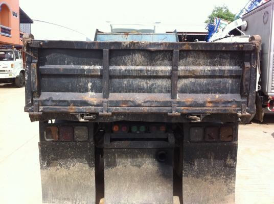 ISUZU NPR ดั้มดิน รถห้างแท้ เครื่อง 4BD1 115 แรงม้า ช่วงล่าง F แอร์เย็น เครื่องดี คัสซีสวย ทะเบียนพร้อมโอน