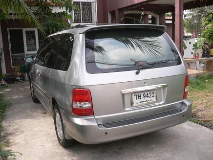 ขายรถ KIA CARNIVAL 2.4 GS สีเทา เกียร์ออโต้ ปี 2003 รถพร้อมใช้