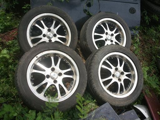 ขายล้อแม็กสวยๆถูกไม่คดไม่คุ้ง แต่สีไม่ข้อยสวย 4/100