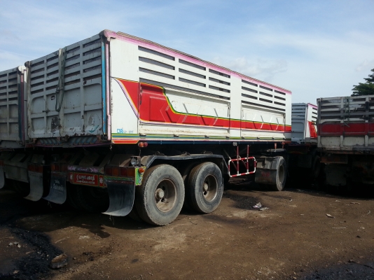 อีซูซุ 320 แรง  ดั๊มแม่ลูก รถสวยสภาพพร้อมใช้ รถปี 50 แมกโหลด