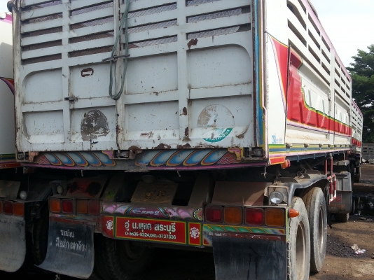 อีซูซุ 320 แรง  ดั๊มแม่ลูก รถสวยสภาพพร้อมใช้ รถปี 50 แมกโหลด