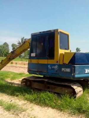 KOMATSU PC60-5 เครื่องเดิม ปั้มเดิม