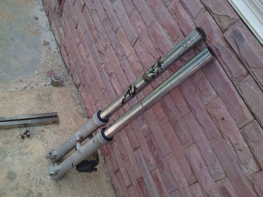 ขายโช็คหน้า xj 650