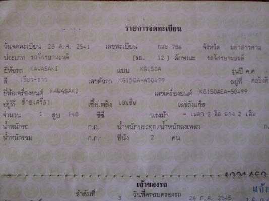 ขายเซอร์ปีโก้กล่องเล็กจดปี 98 สีเขียวขาวตามสภาพ 3800 บาท