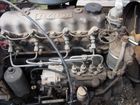 ขายตามสภาพ-รถบรรทุกน้ำ/ฉีดพ่นยานั่งขับ KYORITSU: SSV-70 เครื่องยนต์ดีเซล ISUZU 4 สูบ