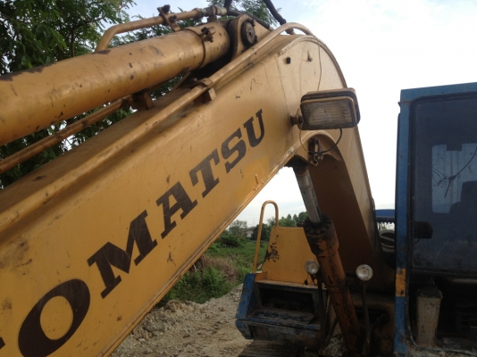 KOMATSU PC60-5 เครื่องเดิม ปั้มเดิม