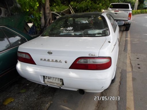 ขายครับ นิสสัน PERSEA สีขาวแต่งพองามครับ