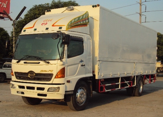 ขายด่วน  hino mega   ตู้ปีกนก  ยาว 7.20 เมตร