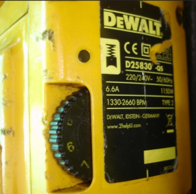 ขาย สกัดทำลาย Dewalt (ดีวอลท์)  รุ่น D-25830