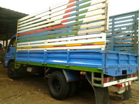 ***ขายแล้วครับขอบคุณ Truck2hand ขาย ขาย 6ล้อ ISUZU 130 โบ NPR71LY52A3 ห้างแท้ ปี46 ยูโร เครื่องเดิม4HG1 130โบ แห้งดีไม่เยิ้มแรง ช่วงล่างแน่น คัสซีสวย เดิมๆ ไม่ผุไม่บวม กระบะเหล็กทั้งลูก 4.30.คอกไม้สวยแข็งแรง ยางสวย10เส้น หัวดีภายในดีไม่ผุ พ.พาวเวอร์ แอร์