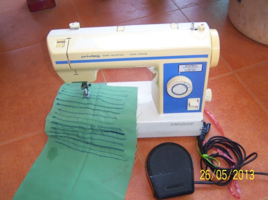จักรเย็บผ้าไฟฟ้า  privieg super nutzstich Quik system