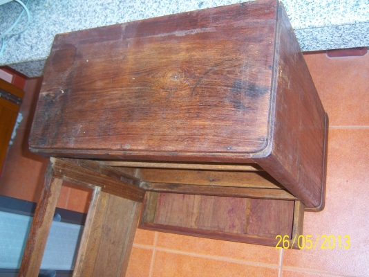 ตู้เก็บของไม้สัก เป็นตู้เก่า