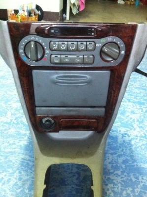 แผงคอลโซล แอร์ออโต AE-111 ลายไม้