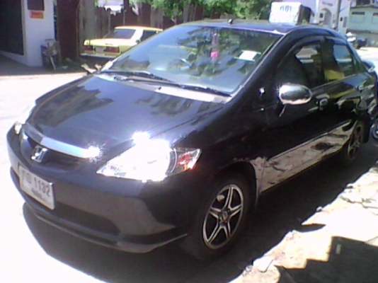 ขายเก๋ง HONDA CITY 1.5 IDSI  2003 สีดำ ออโต้