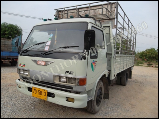 ขายด่วน รถบรรทุก 6 ล้อ HINO FB2W 120 แรง (ซุบเปอร์เสี่ยรถห้าง) กระบะคอกสูง สภาพสวยพร้อมใช้ ราคาสุดคุ้ม