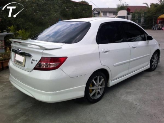 2004 HONDA, CITY 1.5 V i-VTEC (ABS) โฉม CITY  เเต่งรอบคัน หารถสวยๆต้องที่นี่ ABS, AIRBAG สวยเดิม ยางดี 4เส้น