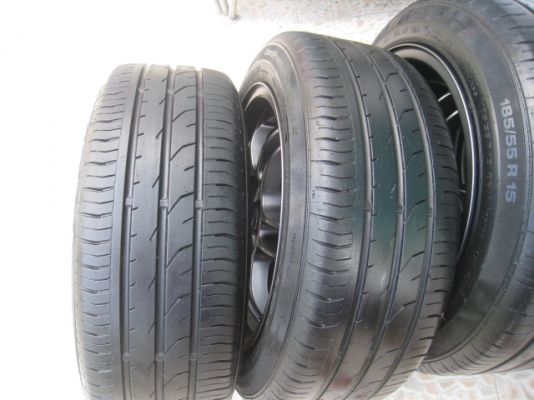 ขายล้อแม็กใหม่ RPf 1 15"x F 7 et41,R 8 et35 4รู100 + ยาง ปี 11 (081-3747940)