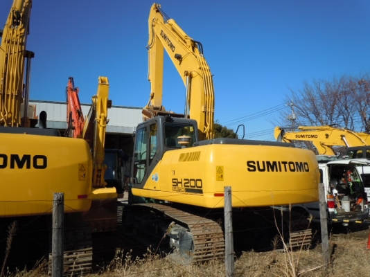 New stock จากญี่ปุ่น SUMITOMO SH200-5 เครื่อง ISUZU คอมมอนเรล แค่ 462 ชม. พร้อมขายครับ ถูก ๆ