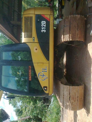 CAT312D ใช้งาน4000กว่าชั่วโมง