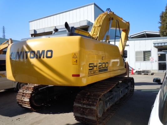New stock SUMITOMO SH200-5 คันที่ 2 จากญี่ปุ่น ใช้งานแค่ 470 ชม. ขายถูก ๆ ครับ