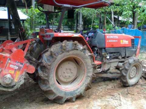 Kubota l4508di ปี53 หาง6 โรตารี ใบดัน สวยเดิมบาง ใช้งานน้อยจริงฯ