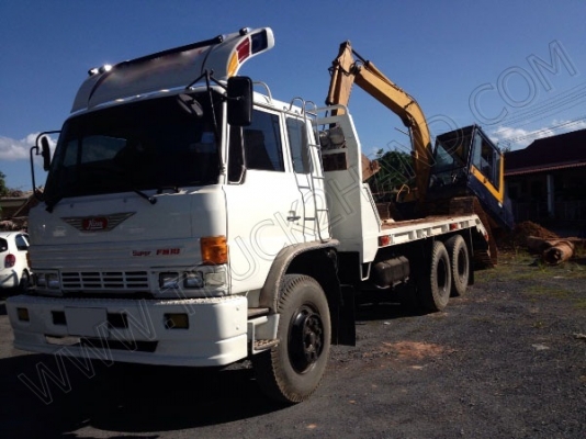 รถเทนเลอร์ท้ายลาด ยี่ห้อ HINO รุ่น F17