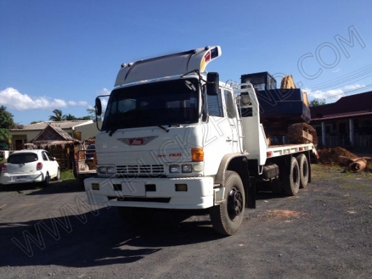 รถเทนเลอร์ท้ายลาด ยี่ห้อ HINO รุ่น F17 รถเทนเลอร์ท้ายลาด ยี่ห้อ HINO รุ่น F17