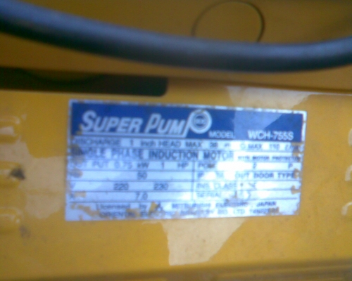 ปั้มทดน้ำมิสซูบิชิ