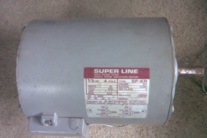 มอเตอร์มิสซู 1/3 แรงไฟบ้านสภาพดีครับสวยๆพร้อมใช้งานครับเดิมครับราคานี้คุ้มครับไม่ต้องเบิกใหม่ครับ ขนาด 1/3   แรงครับ