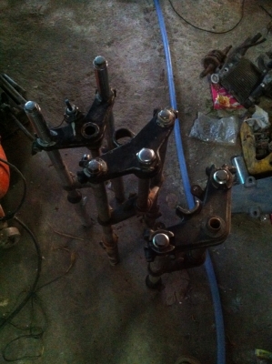 ขายโช๊คหน้าพร้อมแผงคอเทน่า บีท แดช